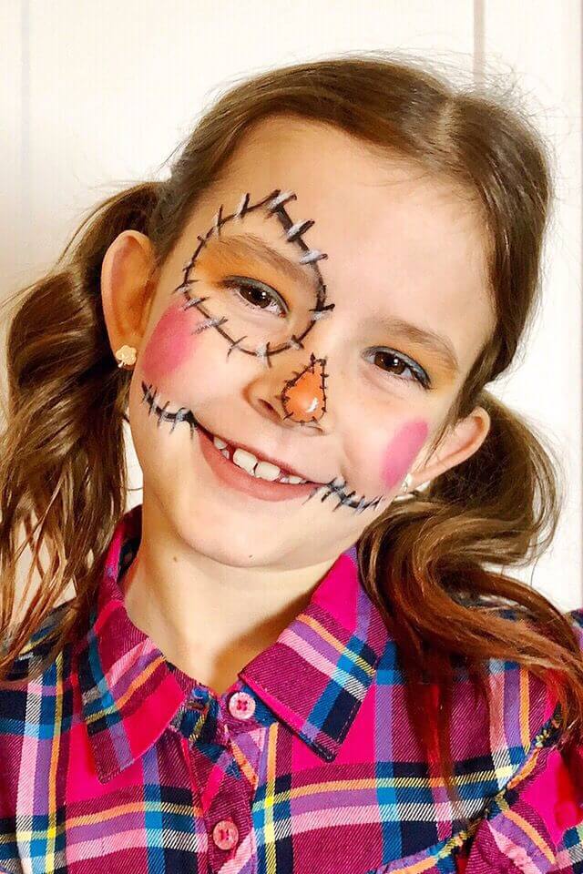 Simple Halloween Makeup for Kids That They'll Love - The Cheerful Spirit