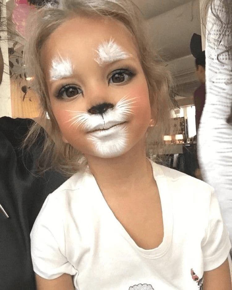Lovely Cat Girl. Are you looking for a last-minute simple Halloween makeup for kids - boys and girls? We've got plenty of easy, cute, and adorably scary Halloween face painting ideas for you! Read on to know more!