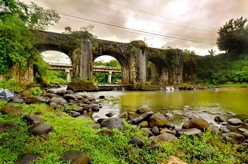 Malagonlong Bridge. City of Tayabas, Quezon province 