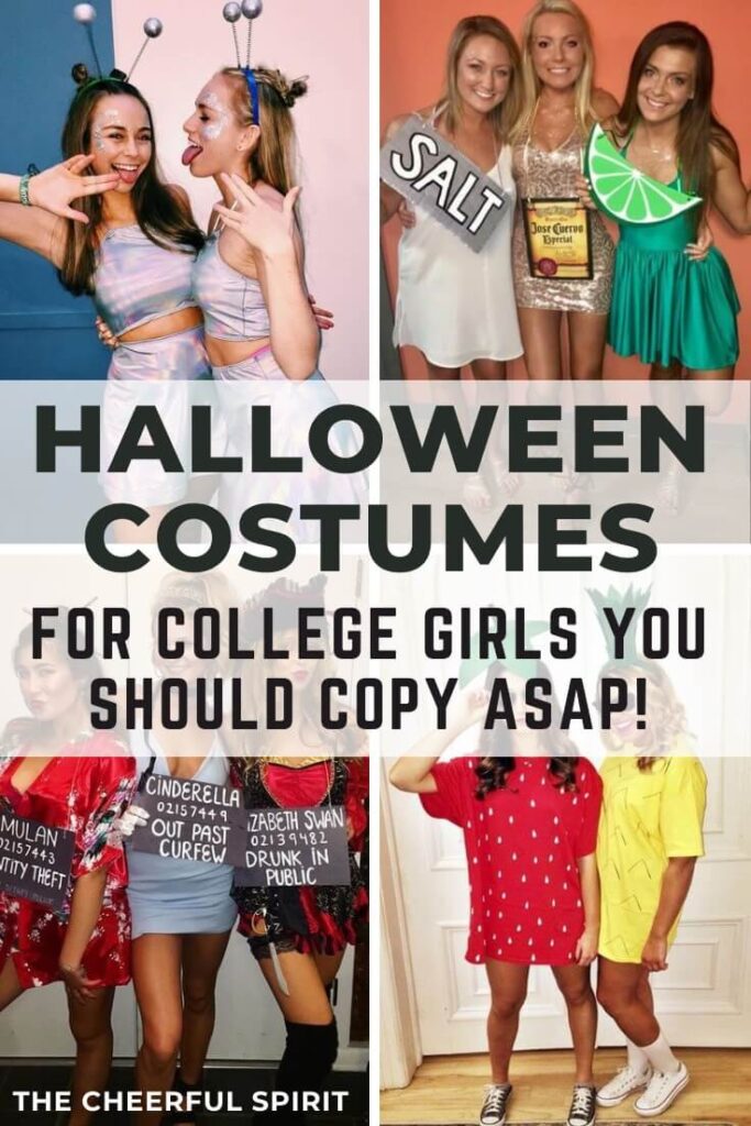 83 Easy and Cute College Halloween Costume Ideas - The Cheerful Spirit