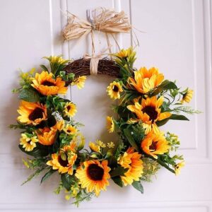 Beautiful Fall Wreaths For Front Door You Can Get On Amazon - The ...