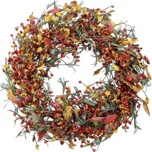 Beautiful Fall Wreaths for Front Door You Can Get on Amazon - The ...