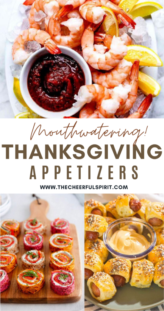 24 Easy Thanksgiving Appetizers - The Cheerful Spirit