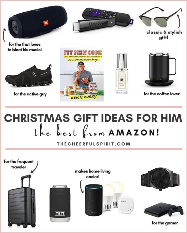 32+ Best Christmas Gift Ideas For Men! - The Cheerful Spirit