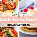 An amazing collection of healthy back to school breakfast ideas for kids! Some of these breakfast ideas are also perfect for meal prep to make your mornings a breeze. Or if your kids are in a rush, there is something for them to grab and go!