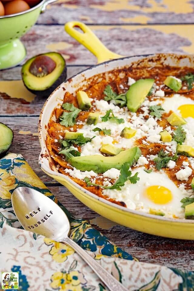 Easy Breakfast Chilaquiles with Eggs