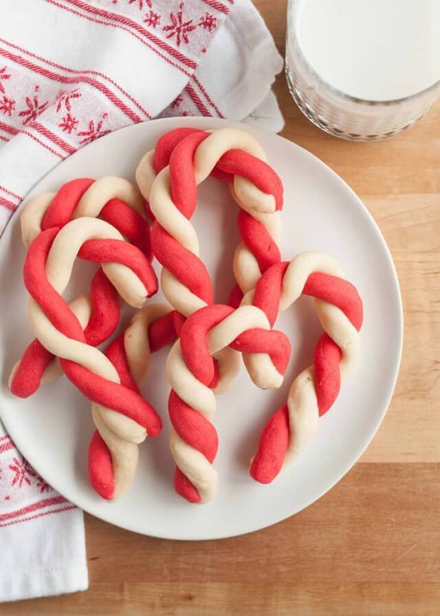 Candy Cane Cookies Recipe