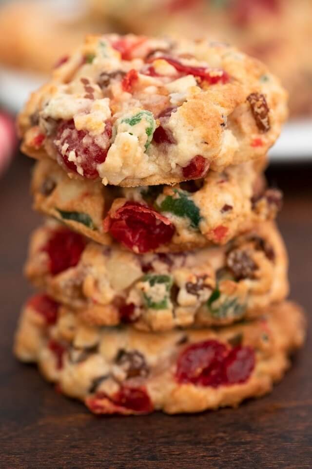 Best Ever Fruitcake Cookies