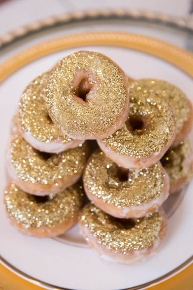 Glittery Donuts