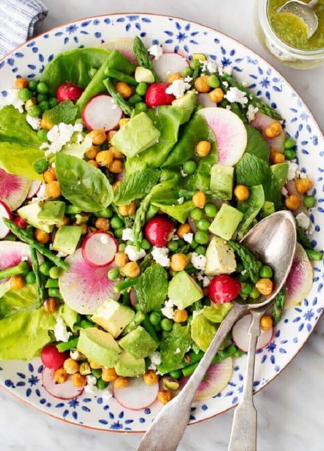 12 Easy Easter Salad Recipes - The Cheerful Spirit