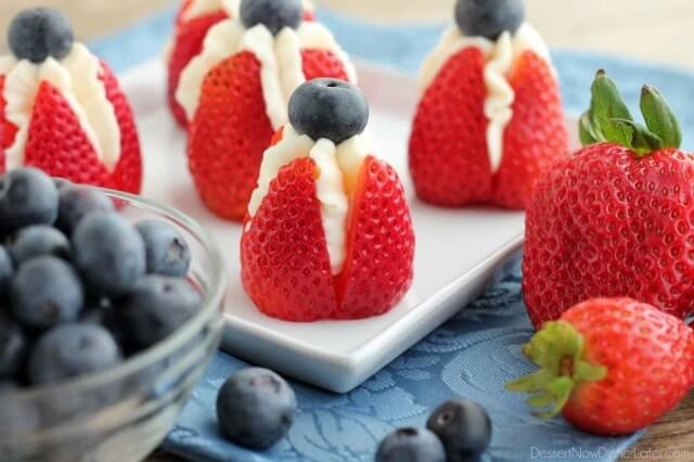 A no-bake snack that is light, fruity, and delicious.