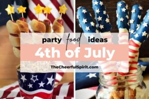 Everyone will be impressed by this 20 easy 4th of July party food ideas! From BBQ to appetizers to desserts and more, serving a large crowd has never been easier!