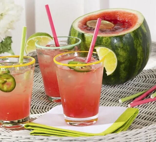 Spicy Watermelon Cocktail