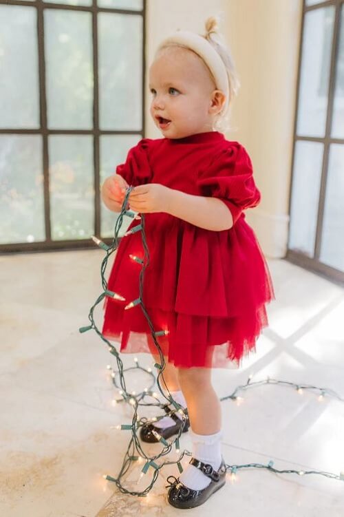 21+ Cute Baby Girl Dresses for Your Little One - The Cheerful Spirit