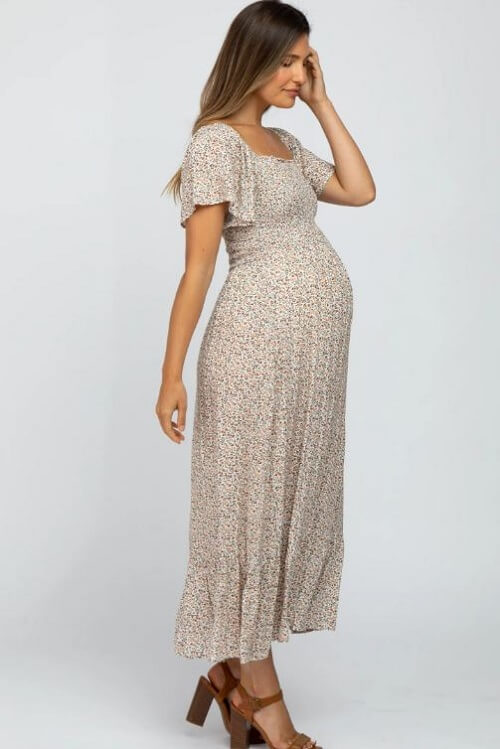 Find the perfect maternity dresses for the warmer months with our selection of stylish and comfortable options for spring and summer.