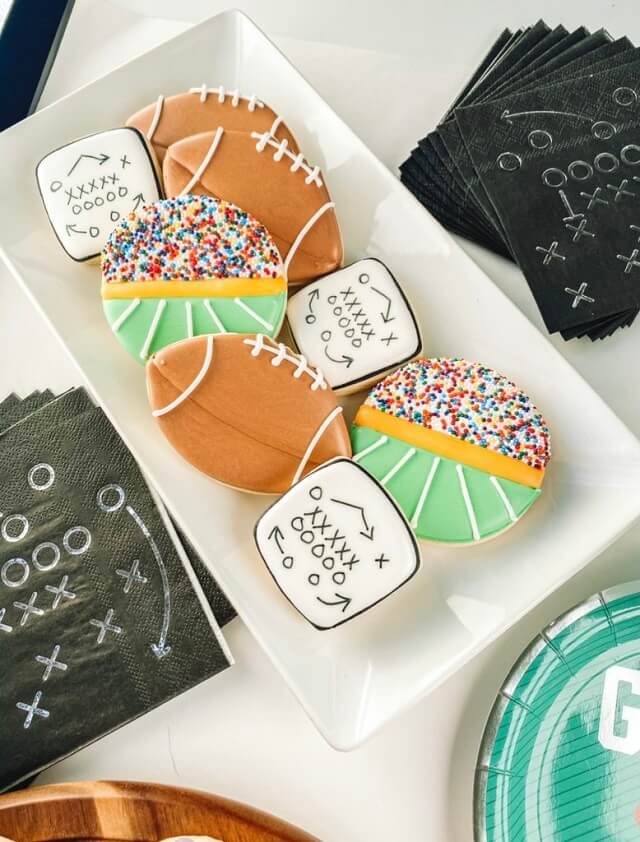 Football Tailgate Cookies