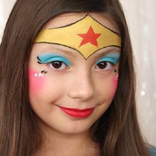 These top 10 superhero Halloween makeup looks for kids, from Spider-Man to Wonder Woman will unleash your child's inner heroes!