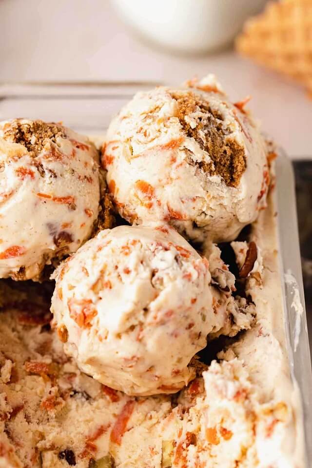 Carrot Cake Ice Cream