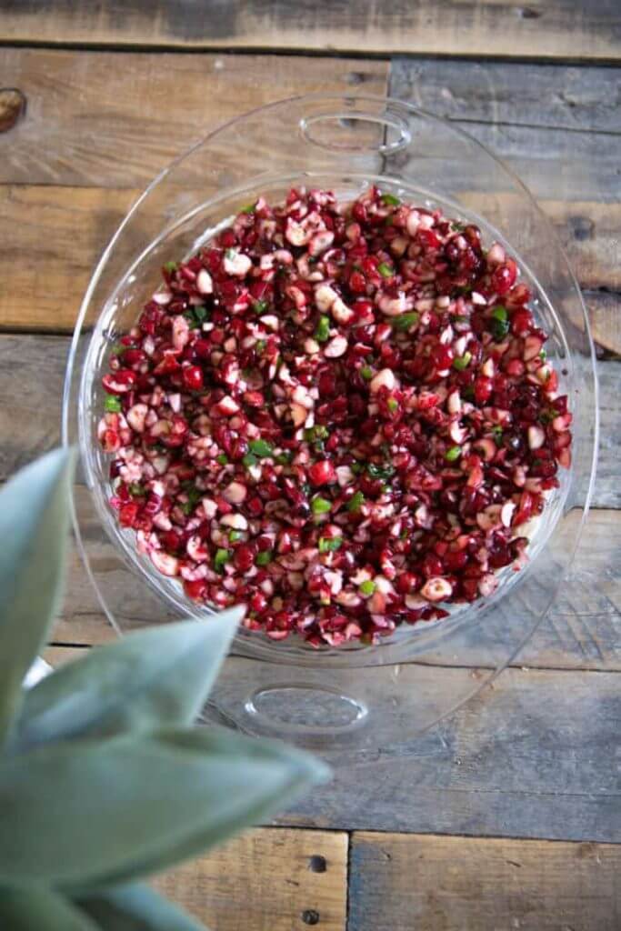 Cranberry Jalapeno Dip for the Holidays