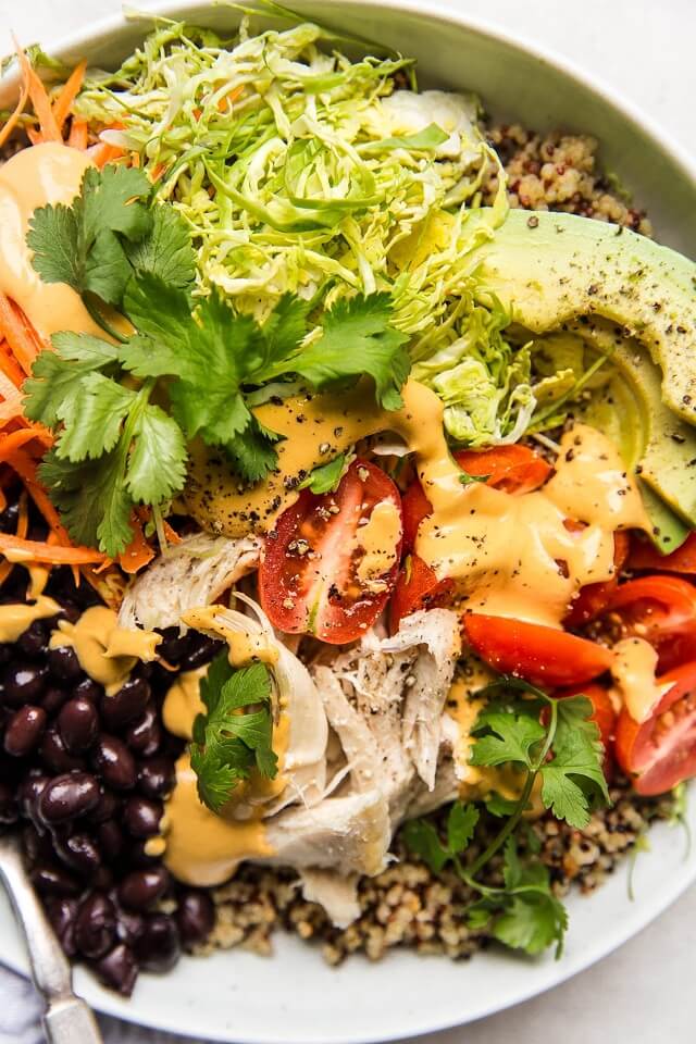 Looking for some tasty and healthy lunch ideas? You're in for a treat! Whether you're at home or on the go, we've got you covered with delicious salads, wraps, bowls, and more. Get ready to fuel your day with these fantastic healthy choices! Let's dive in! #HealthyLunchIdeas