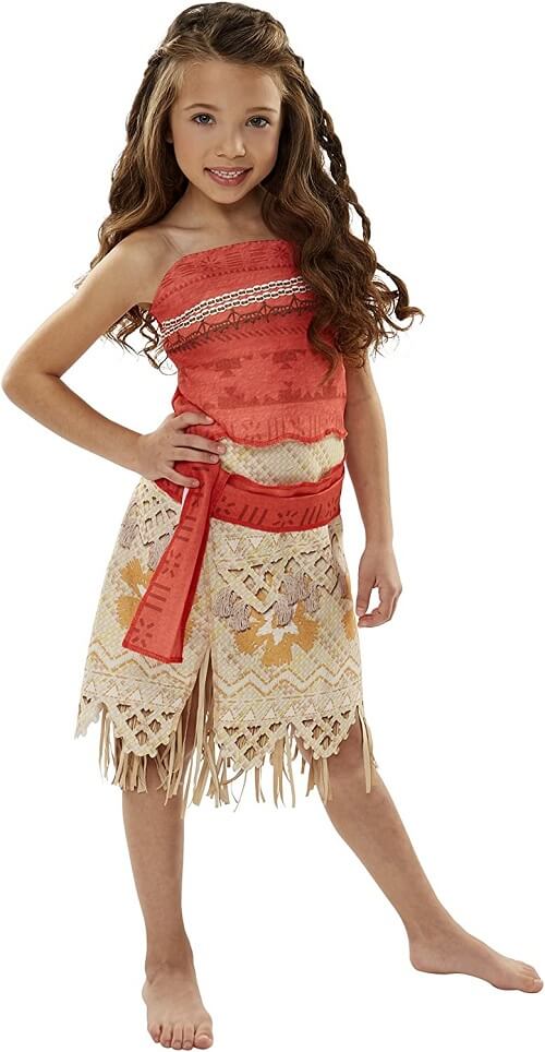 Let your child embark on an island adventure with a Moana costume.