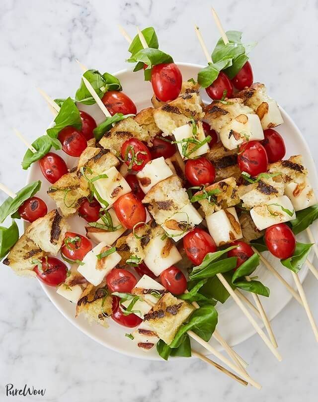 Grilled Caprese Skewers: Looking for mouthwatering Easter delights that are completely vegetarian? You're in for a treat! Check out our fantastic collection of Easter vegetarian recipes that'll satisfy all taste buds. Get ready to indulge in deliciousness! #EasterVeggieFeast #EasterVegetarian