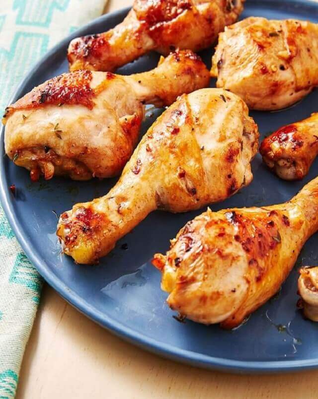 Lemon Garlic Baked Drumsticks