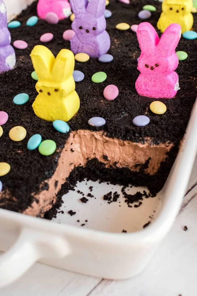 You can make spring a little sweeter with this collection of fun and easy Easter desserts ideas! From simple egg cookies to cute Nutter Butter Easter Chicks and carrot cookie cake, there's something for every-bunny in this list of adorable Easter dessert ideas!