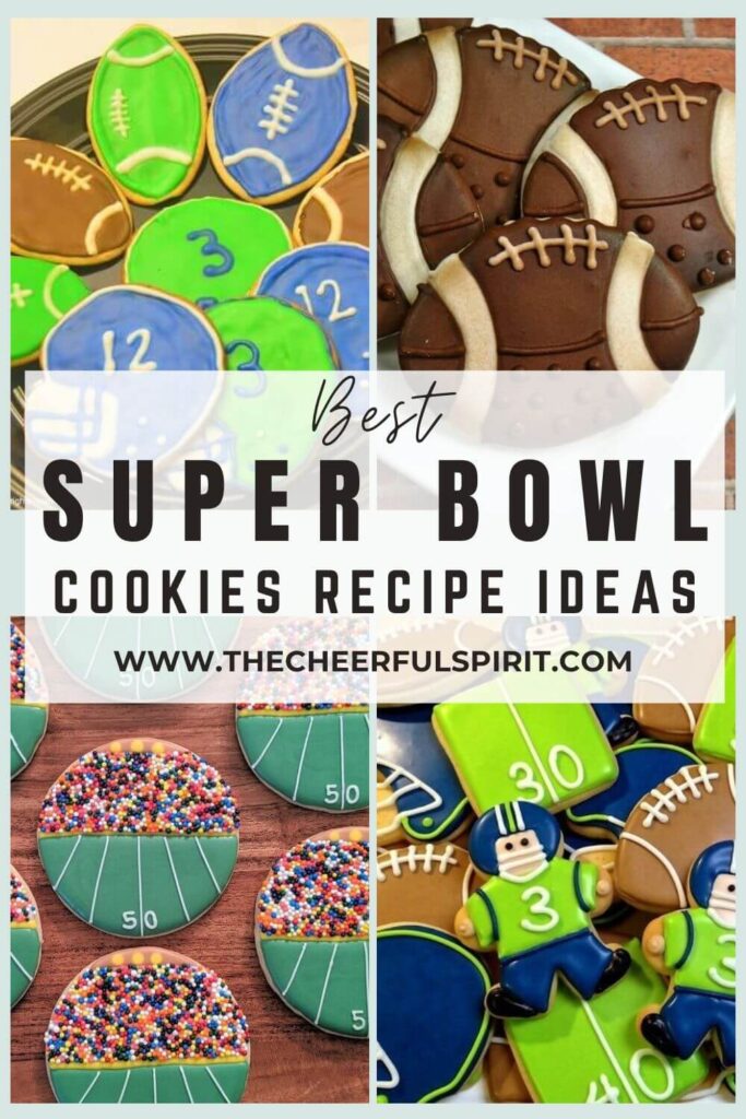 These incredibly appealing Super Bowl cookies are a fun recipe to offer out on game day. They'll all go over well with your visitors!